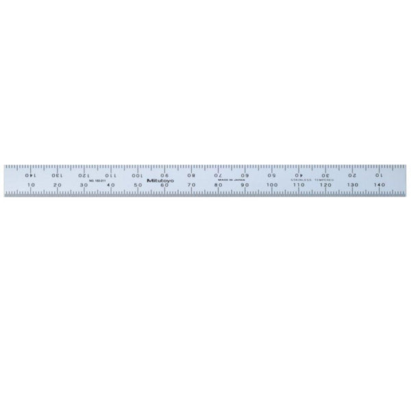 Mitutoyo Steel Rule Fully-Flexible Rule 150mm Metric 182-211