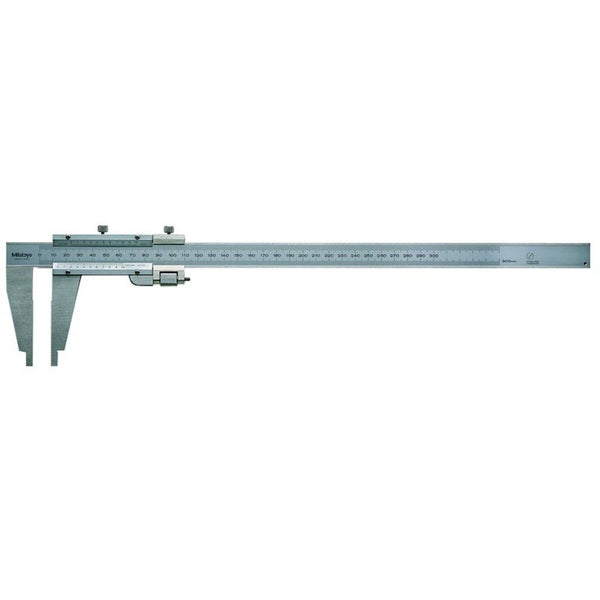 mitutoyo vernier caliper nib style jaw 0 300mm 0 02mm fine adjustment metric 160 127