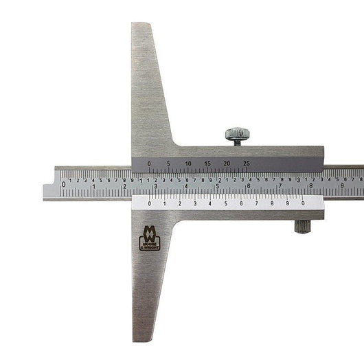 0 150mm 0 6 inch moore and wright vernier depth gauge 0 02mm 0 001 mw170 15