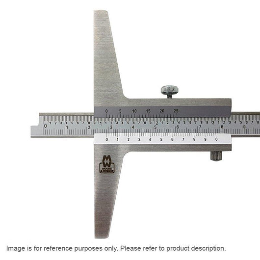 moore and wright 0 150mm 0 6 vernier depth gauge 0 05mm 1 128 mw170 15b