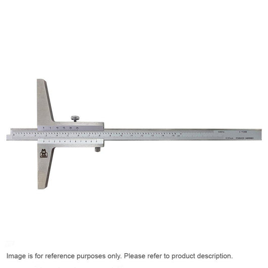 moore and wright 0 150mm 0 6 vernier depth gauge 0 05mm 1 128 mw170 15b