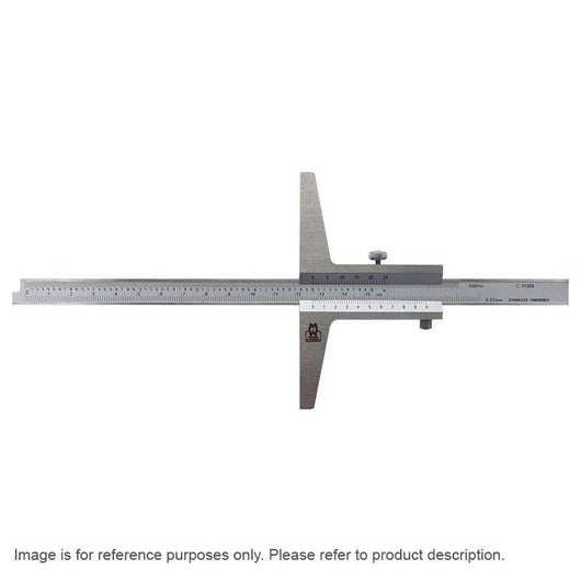 moore and wright 0 150mm 0 6 vernier depth gauge 0 05mm 1 128 mw170 15b