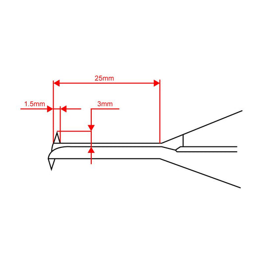 moore and wright mw432 02dc inside groove digital caliper 432 series 10 20mm 0 4 0 8