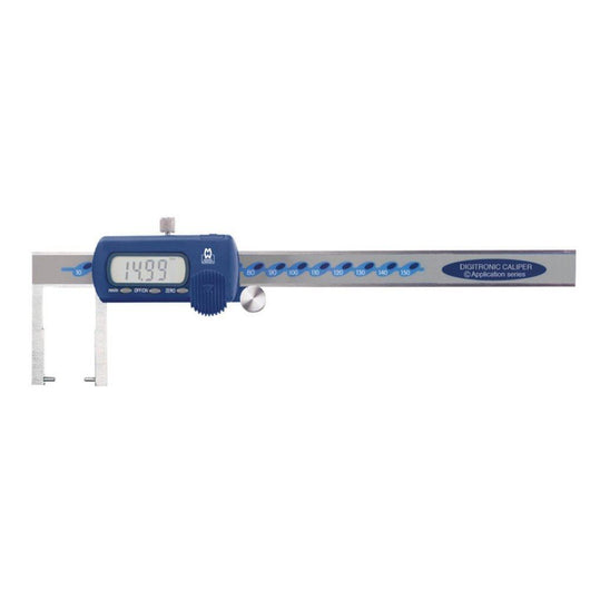 moore and wright mw120 15db outside groove digital caliper 0 150mm 0 6