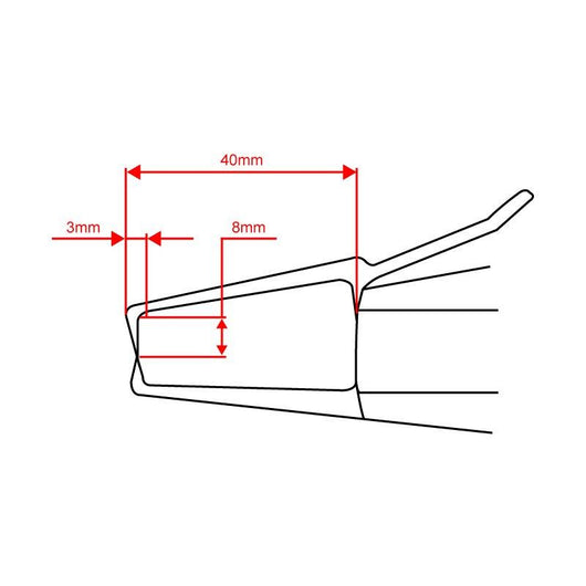 moore and wright mw442 04dc outside groove digital caliper 442 series 30 40mm 1 2 1 6