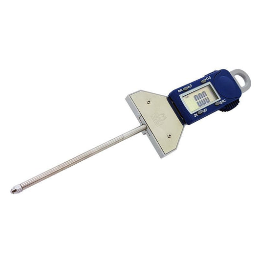 moore and wright 0 25mm 1 digital mini depth gauge with fractions mw177 01d