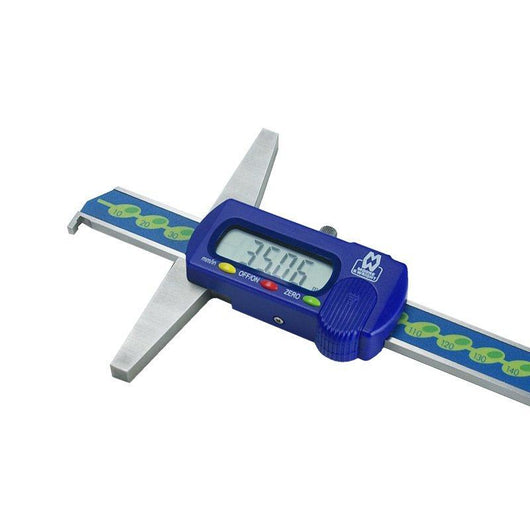 moore and wright meb mw170 15dh digital depth gauge with hook 0 150mm 0 6 inch 170 series