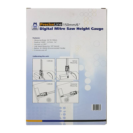 moore and wright meb mw192 20d digital scribing height gauge 192 series 150mm 6 inch