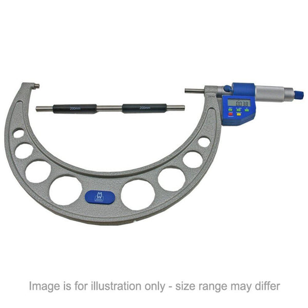 Moore and Wright MEB-MW210-02DDL Digital External Micrometer 125-150mm (-) 210-DDL Series