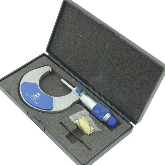 moore and wright 25 50mm metric external micrometer 200 series mw200 02