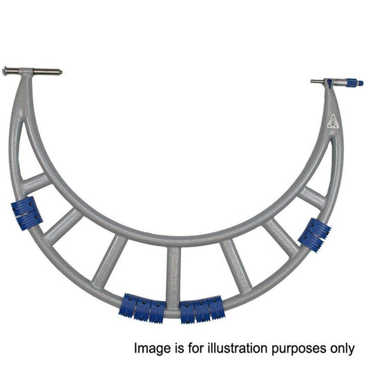 moore and wright 500 600mm large metric external micrometer 220 series mw220 03