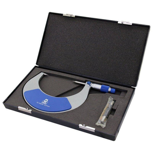 moore and wright 75 100mm point micrometer 270 series mw270 08