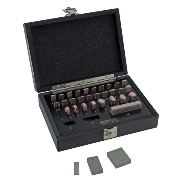 moore and wright 32 piece steel slip gauge set grade 2 700 series mw700 12