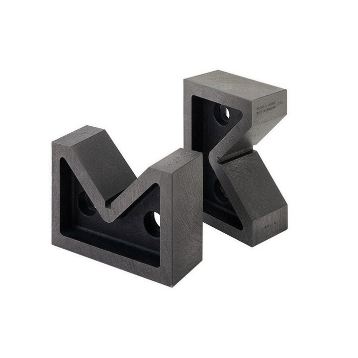 Moore and Wright 80mm 3.14" Standard Pair Vee Blocks 200 Series MW212