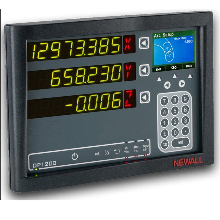 Newall DP1200 Three (Plus One) Axis Digital Read Out Display Console