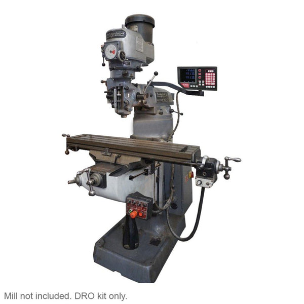 Newall DRO Package for the Bridgeport Mill 3 Axis Digital Readout Knee Kit for 42" table (Mill not included)