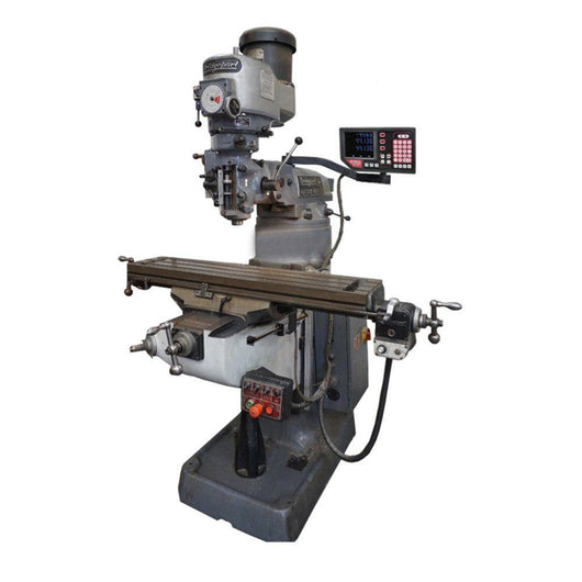 newall dro package for the bridgeport mill 3 axis digital readout quill kit for 42 table mill not included