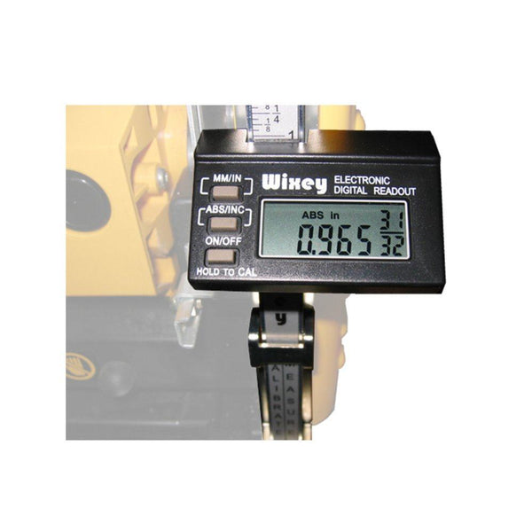 electronic digital readout kit for portable planers