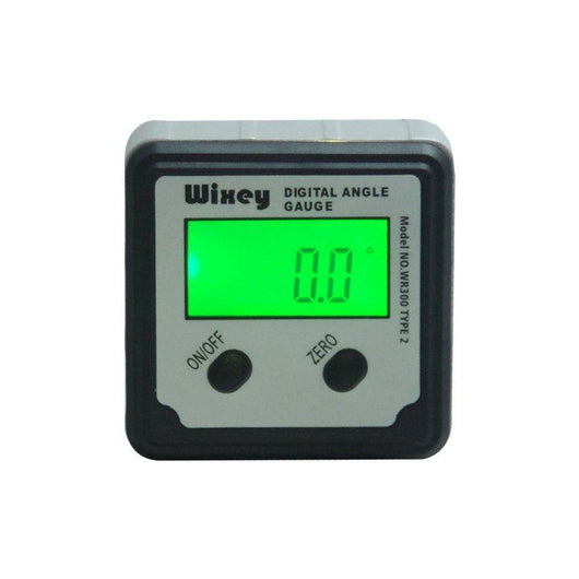 wixey digital angle gauge type 2 with magnetic base and backlight