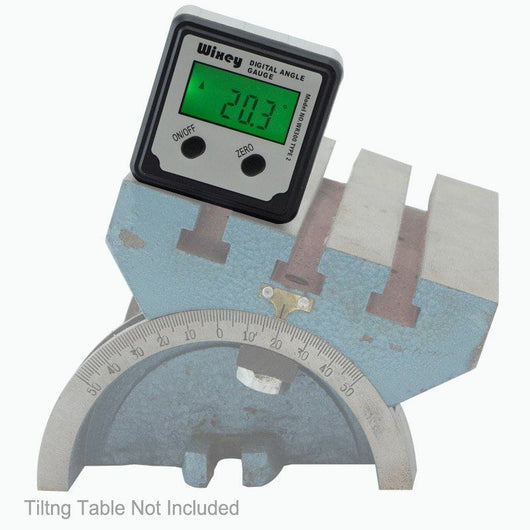 wixey digital angle gauge type 2 with magnetic base and backlight