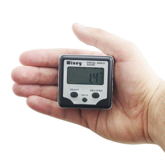 wixey digital angle gauge with hold and abs functions