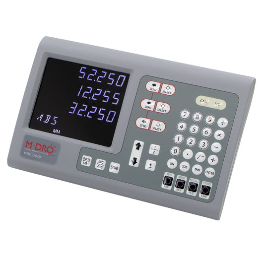 m dro 3 axis universal function digital readout display console