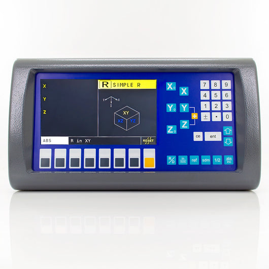 easson es 12c lcd digital readout package including 3 linear magnetic encoders